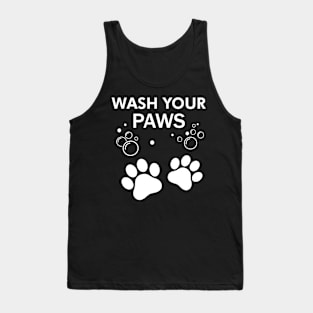 Wash your paws Tank Top